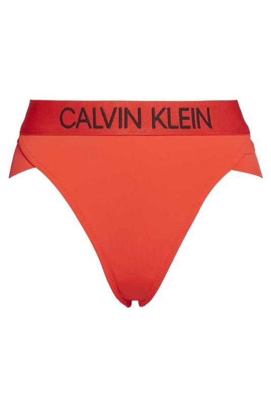 Spodní díl plavek model 8411963 červená - Calvin Klein - Dámské plavky