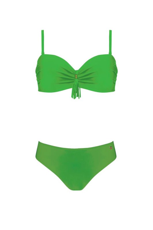 Dámské dvoudílné plavky 6 zelené model 18630449 - Self - Dámské plavky