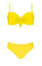 Dámské dvoudílné plavky 6 žluté model 18694708 - Self - Dámské plavky
