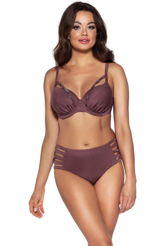 Plavková podprsenka model 21129958 hnědá - Ava