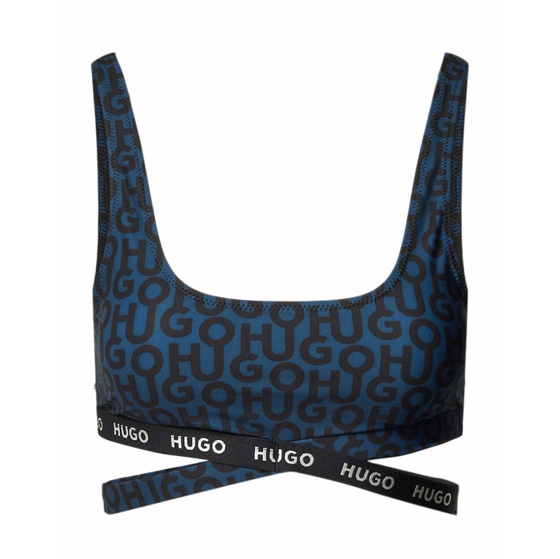 BOSS Dámský vrchní díl plavek Monogram 50486385-970 - HUGO - plavky