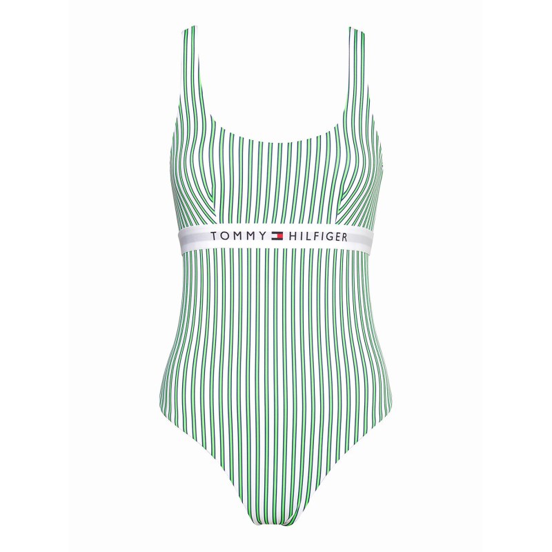 Dámské jednodílné plavky UW0UW04564-0K6 - Tommy Hilfiger Dámské jednodílné plavky UW0UW04564-0K6 - Tommy Hilfiger - plavky