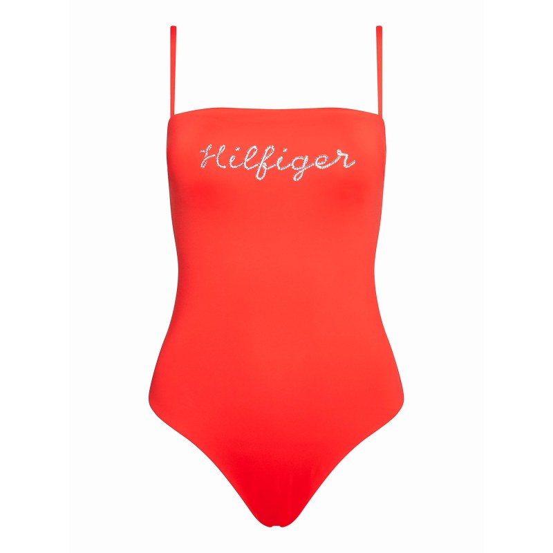 Dámské jednodílné plavky UW0UW04538-SNE - Tommy Hilfiger Dámské jednodílné plavky UW0UW04538-SNE - Tommy Hilfiger - plavky