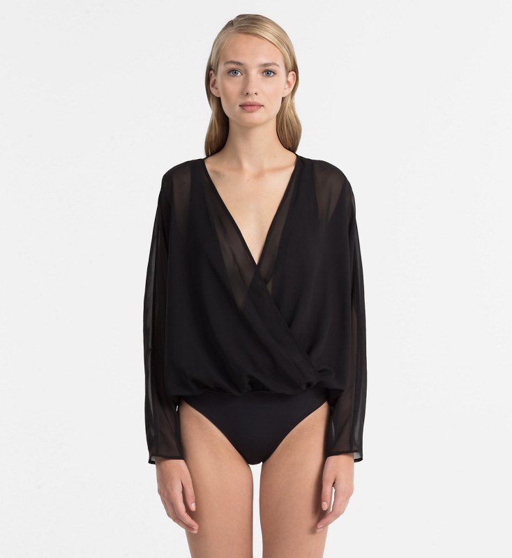 Plážový černá model 5947863 - Calvin Klein - Dámské plavky