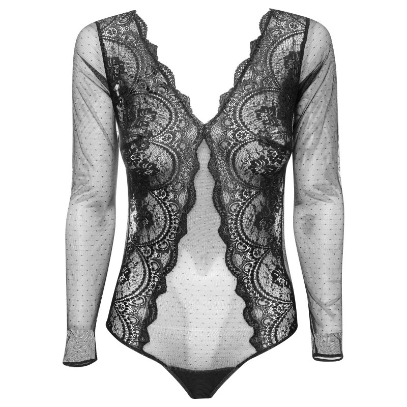 Dámské krajkové body 60552 - Selmark Dámské krajkové body 60552 - Selmark - spodní prádlo kalhotky