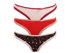 Dámské kalhotky 3pack vícebarevná model 17058011 - Calvin Klein