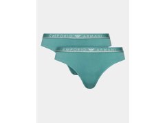 Dámské kalhotky 2PACK tyrkysové model 19015174 - Emporio Armani