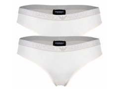 Dámské kalhotky 2PACK ecru model 19015178 - Emporio Armani