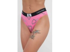 Dámské kalhotky růžové se srdíčky model 19405198 - Calvin Klein