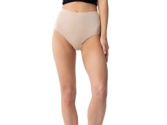 Dámské kalhotky Amber maxi beige - Julimex