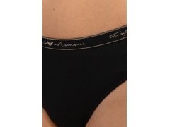 Dámské brazilské kalhotky 2 pack 00020 Černá model 16264434 - Emporio Armani