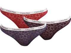 Krajkové brazilky 3pack Mix barev model 17057991 - Calvin Klein