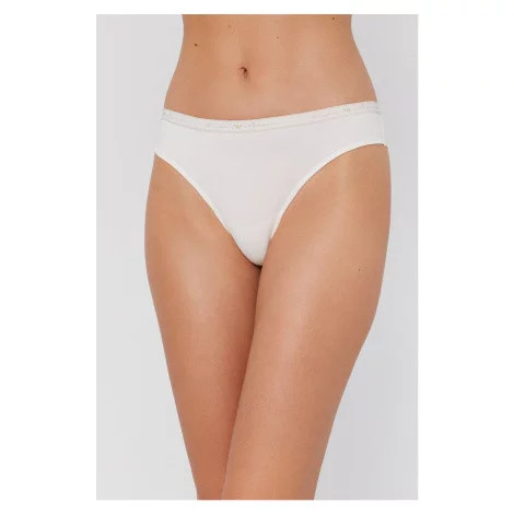 Dámské brazilské kalhotky 2 pack  Bílá model 16279316 - Emporio Armani