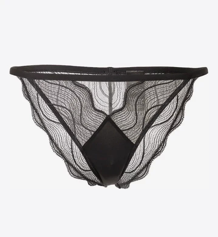 Dámské brazilky model 17845915 UB1 černá - Calvin Klein