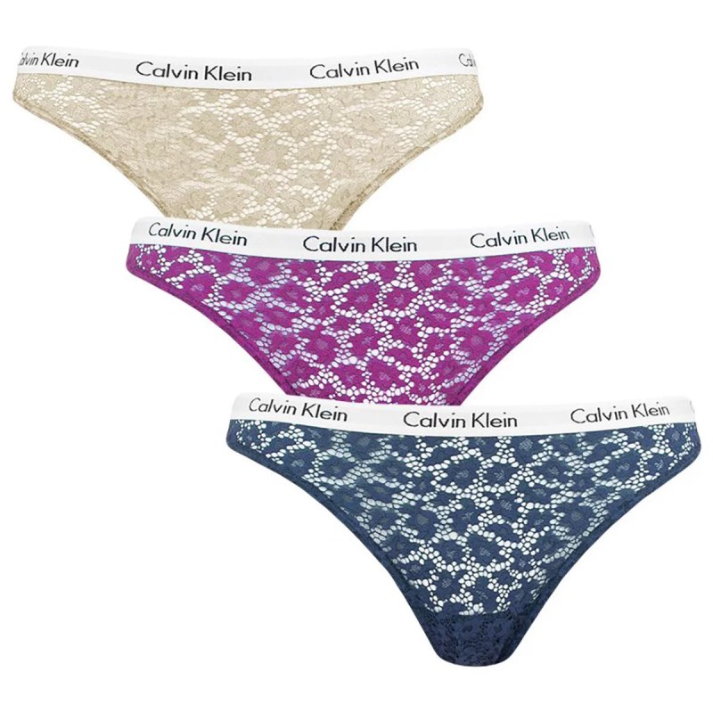 Dámské brazilky Lace 3Pack model 20946437 - Calvin Klein