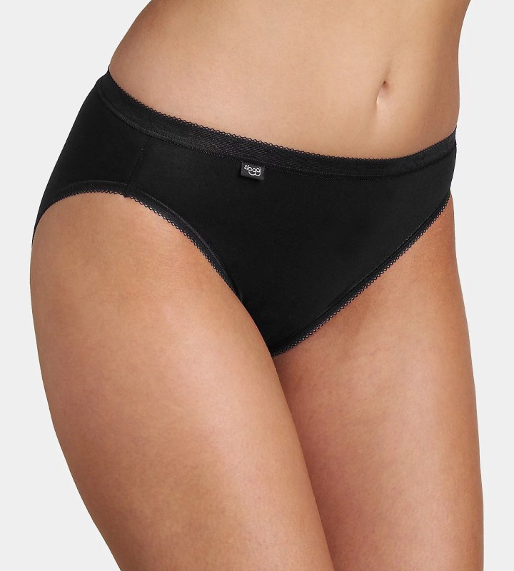 Kalhotky Sloggi Basic+ Tai 2P černá 0004 - Triumph