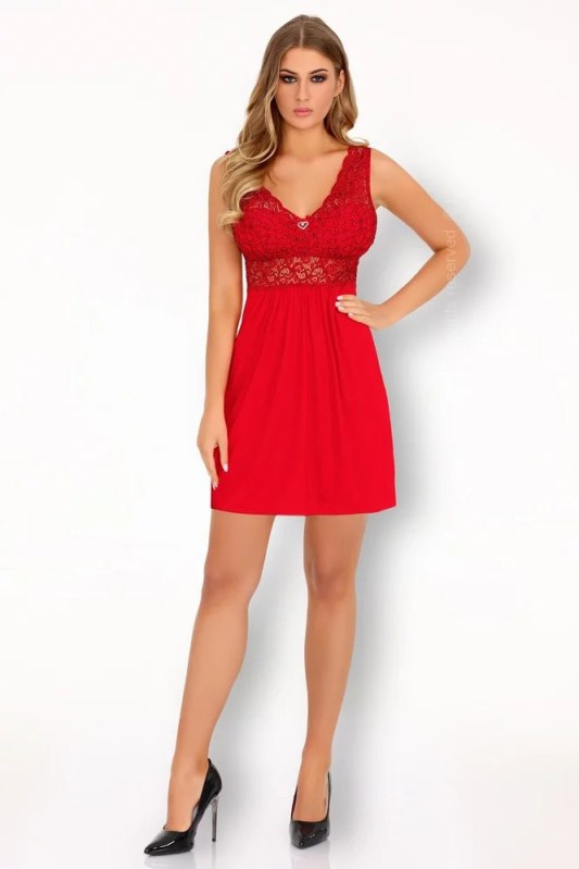 košilka red LivCo Corsetti model 22358295 - Livia Corsetti