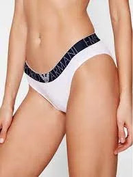 Dámské kalhotky bílá 2 pack model 15343569 - Emporio Armani