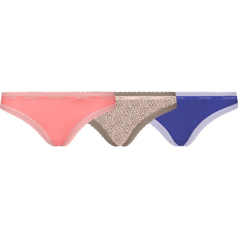 Dámské kalhotky 3pack  vícebarevná model 16426494 - Calvin Klein