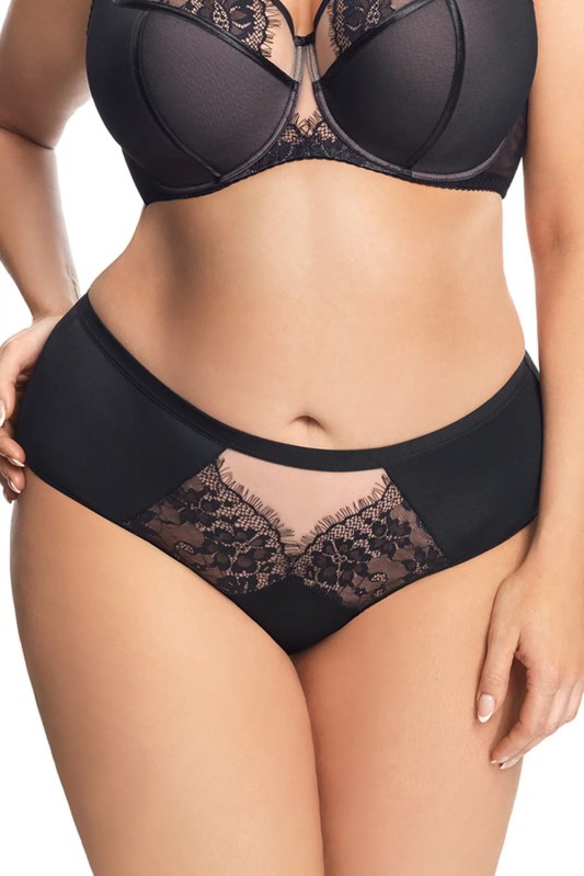 Dámské kalhotky model 18625404 Alicante Černá - Gorsenia