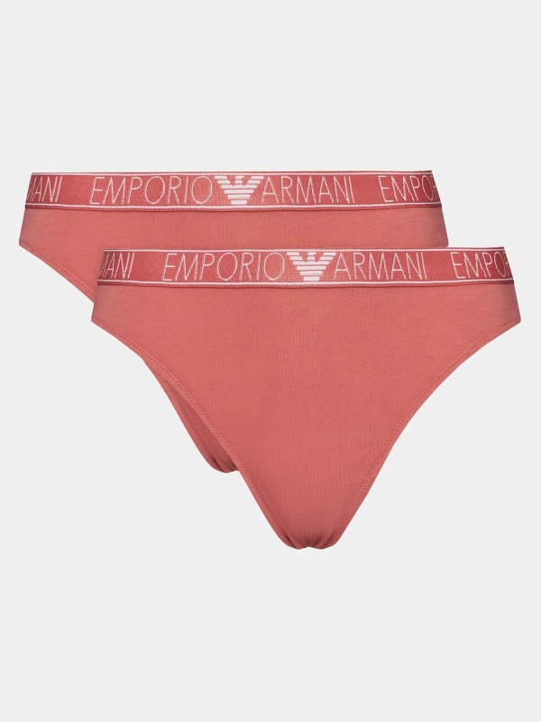 Dámské kalhotky 2Pack korálové model 19916498 - Emporio Armani
