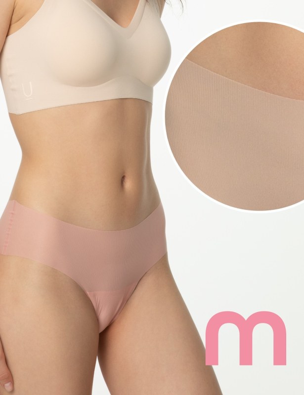 Kalhotky bezešvé Mousse Classic broskvové - Julimex
