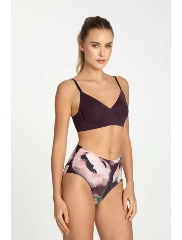 Dámské kalhotky Velvet Bloom Simple Maxi - Julimex