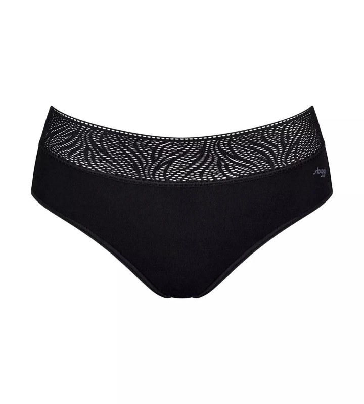 Dámské menstruační kalhotky Sloggi model 20795237 Pants Hipster Medium černé - Triumph