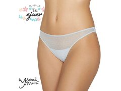 Tanga model 15440010 pastelově modrá - Ysabel Mora