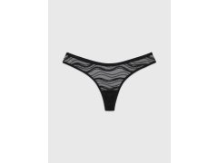 Dámská tanga model 20129652 UB1 černé - Calvin Klein