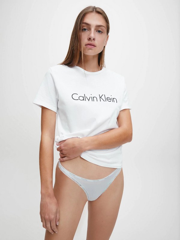 Tanga model 9005210 modrá - Calvin Klein
