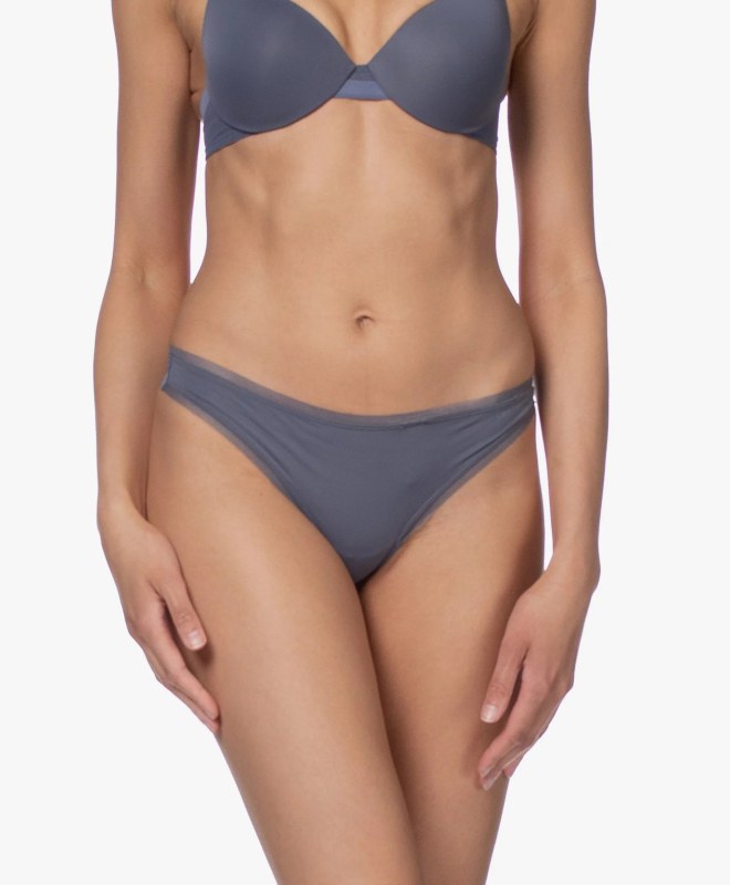 Tanga model 8964255 šedá - Calvin Klein