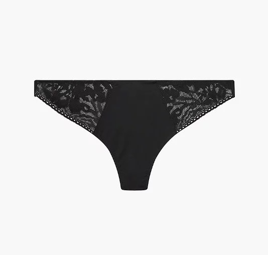 Dámské tanga model 17845919 UB1 černá - Calvin Klein