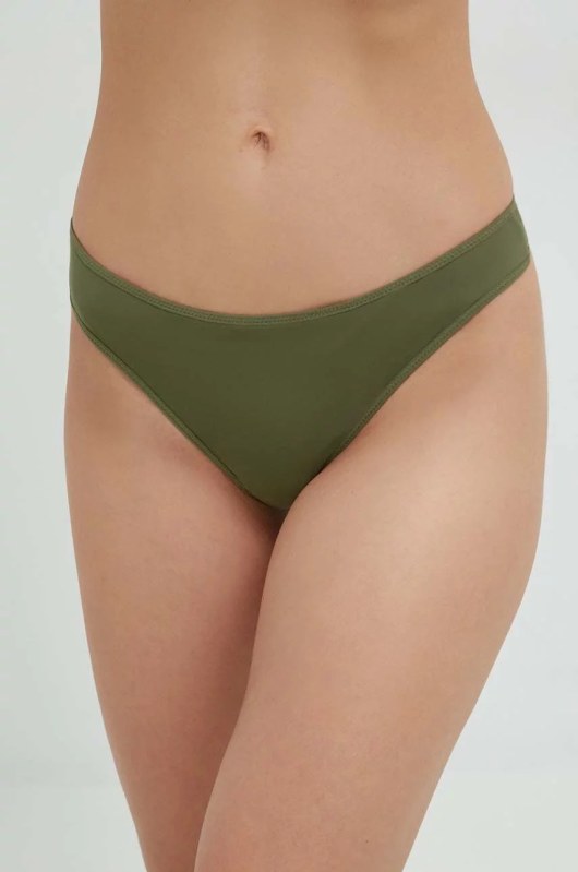 Dámské tanga khaki model 17998568 - Calvin Klein - plavky