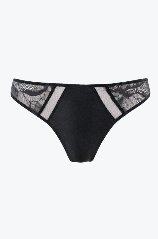 Dámské tanga model 18559764 UB1 černé - Calvin Klein - plavky