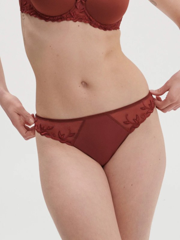 Dámská tanga Andora hnědý Simone Péréle model 18843798 - Simone Perele - Dámské plavky
