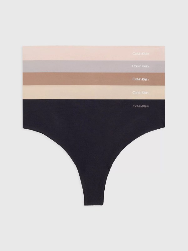 Dámská tanga 5Pack vícebarevné model 19499228 - Calvin Klein