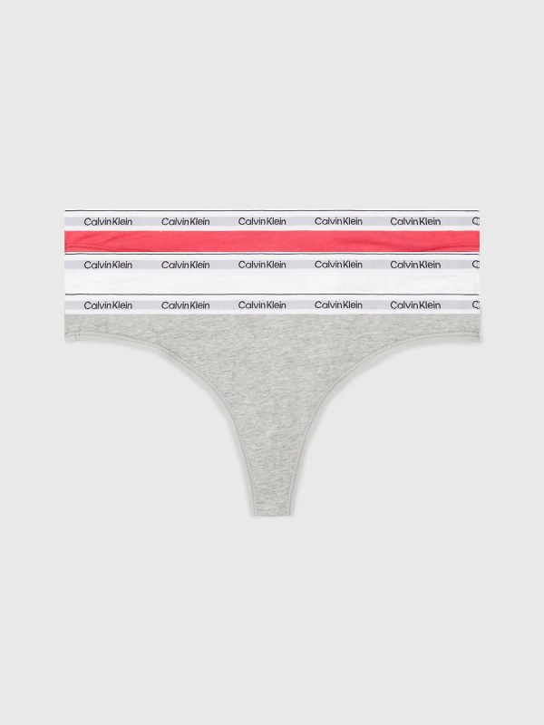 Dámská tanga 3Pack vícebarevné model 19731222 - Calvin Klein
