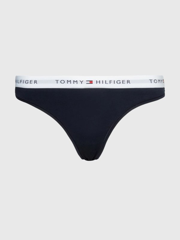 Dámská tanga THONG tm. modré model 20159643 - Tommy Hilfiger
