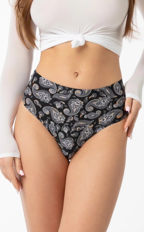 Dámské kalhotky Paisley model 21137815 string Maxi - Julimex - Dámské kalhoty