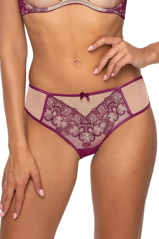 Dámské tanga Fialová s model 21819219 - Mat