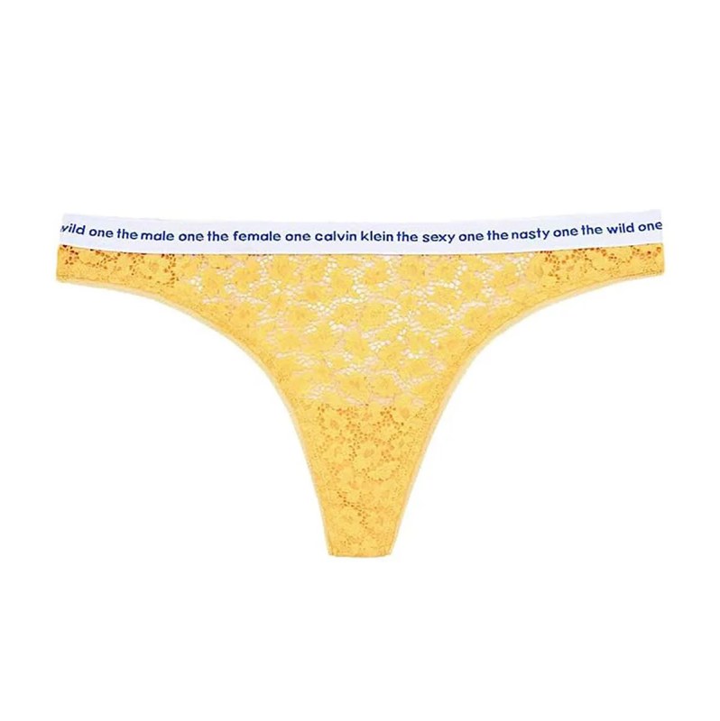 Calvin Klein Thong model 20942297 - - Dámské spodní prádlo podvazkové pásy
