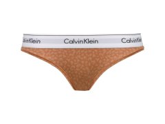 Dámské kalhotky model 17835580 796 hnědá/vzor - Calvin Klein