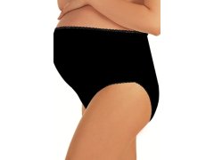 Těhotenské kalhotky Mama maxi black model 5685953 FASHION - Italian Fashion