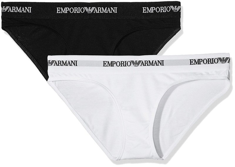 Kalhotky černobílá model 5702504 - Emporio Armani - Doplňky čepice, rukavice a šály