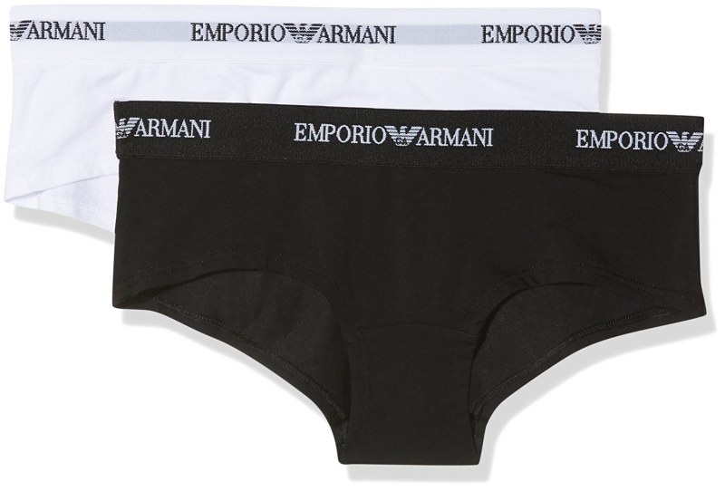 Kalhotky černobílá model 5721675 - Emporio Armani - Doplňky čepice, rukavice a šály