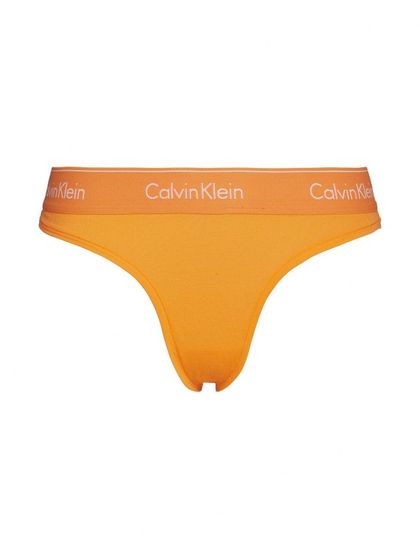 Kalhotky model 7859774 oranžová - Calvin Klein - Doplňky čepice, rukavice a šály
