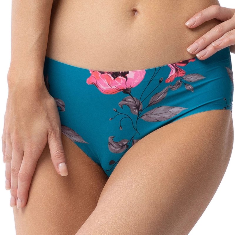 Dámské kalhotky classic Wild Rose se vzorem model 20576770 - Julimex - Dámské kalhoty