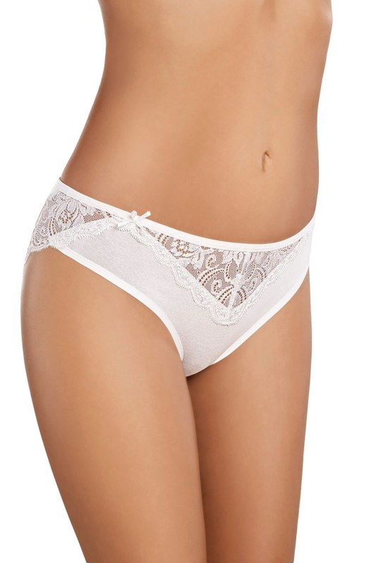 Dámské brazilky 138 white - GABIDAR - Dámské spodní prádlo kalhotky