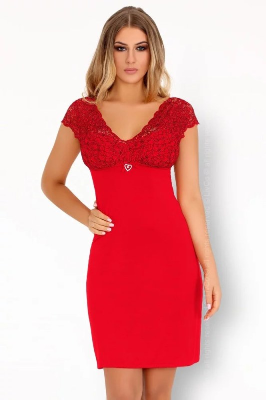 košilka red LivCo Corsetti model 21889930 - Livia Corsetti